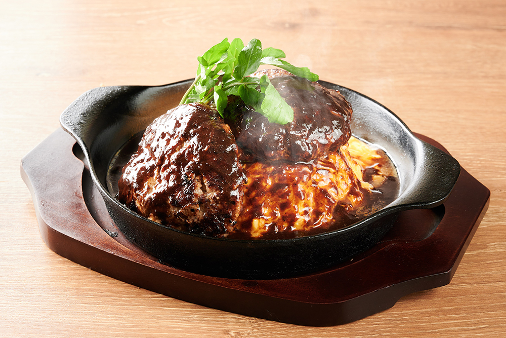 ダブルハンバーグオム