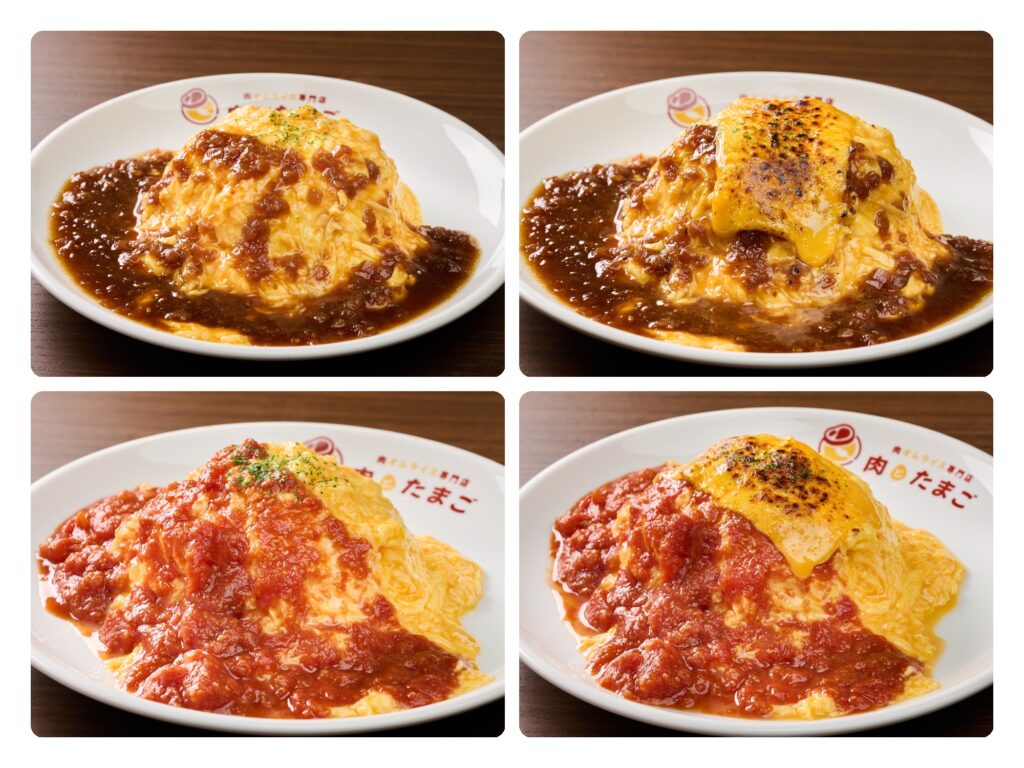 ステーキソース&ガーリックトマトオム販売開始